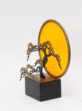 新中式压克力摆设样板房间软装饰品现代别墅客厅电视酒柜玄关摆件