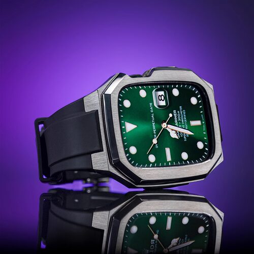 适用苹果手表保护壳表带一体AppleWatch11表壳Ultra4/3改装iWatch10搭配S11金属iWatchUltra2外壳S10全包SE - 图2