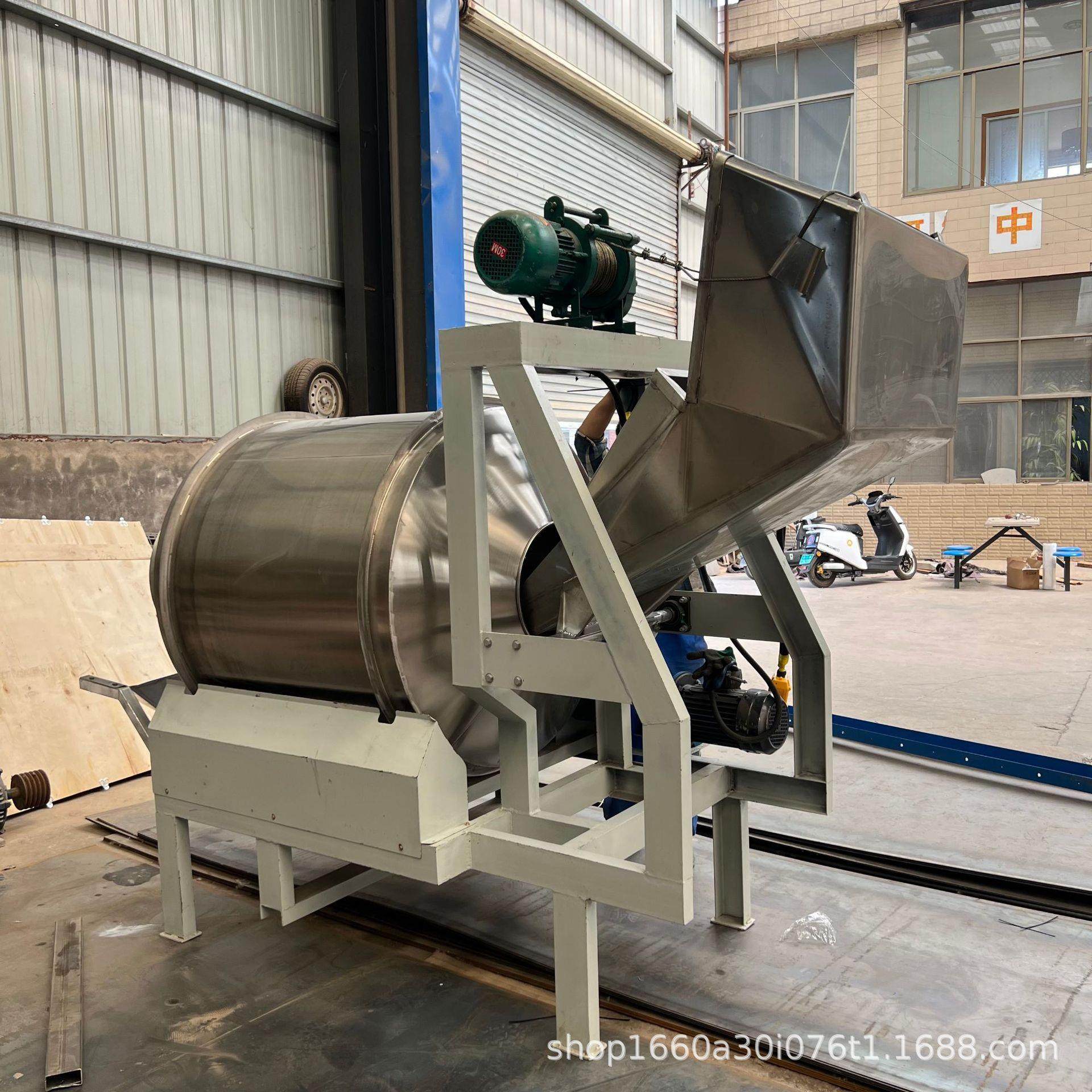 热销不锈钢金属粉末搅拌机翻斗式搅拌罐食品搅拌机翻斗自动上料,淘宝优惠券,粉丝福利购,淘宝优惠卷