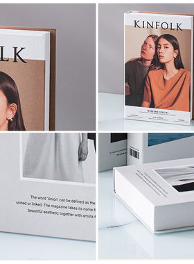 现代简约假书仿真书摆件客厅书柜家居样板房软装饰品创意拍照道具