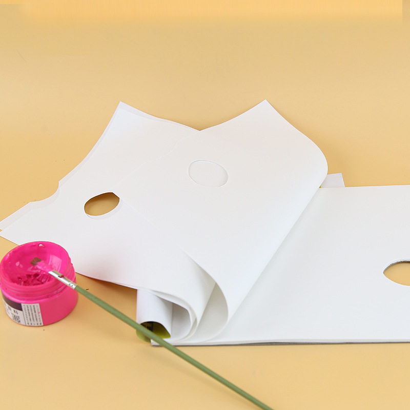 调色纸颜料调色盘美术生专用水粉丙烯油画大号调色板色彩米亚调色专用一次性可撕调色纸美术生水粉调色本,淘宝优惠券,粉丝福利购,淘宝优惠卷