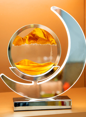 热销流沙画摆件沙漏创意解压办公室客厅酒柜电视柜家居装饰品生日