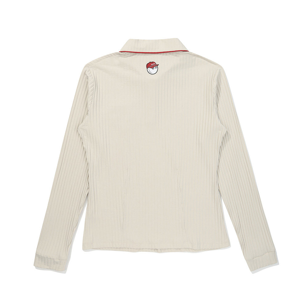 韩国malbon高尔夫球服2025初秋女款翻领长袖T恤运动修身高弹透气,淘宝优惠券,粉丝福利购,淘宝优惠卷