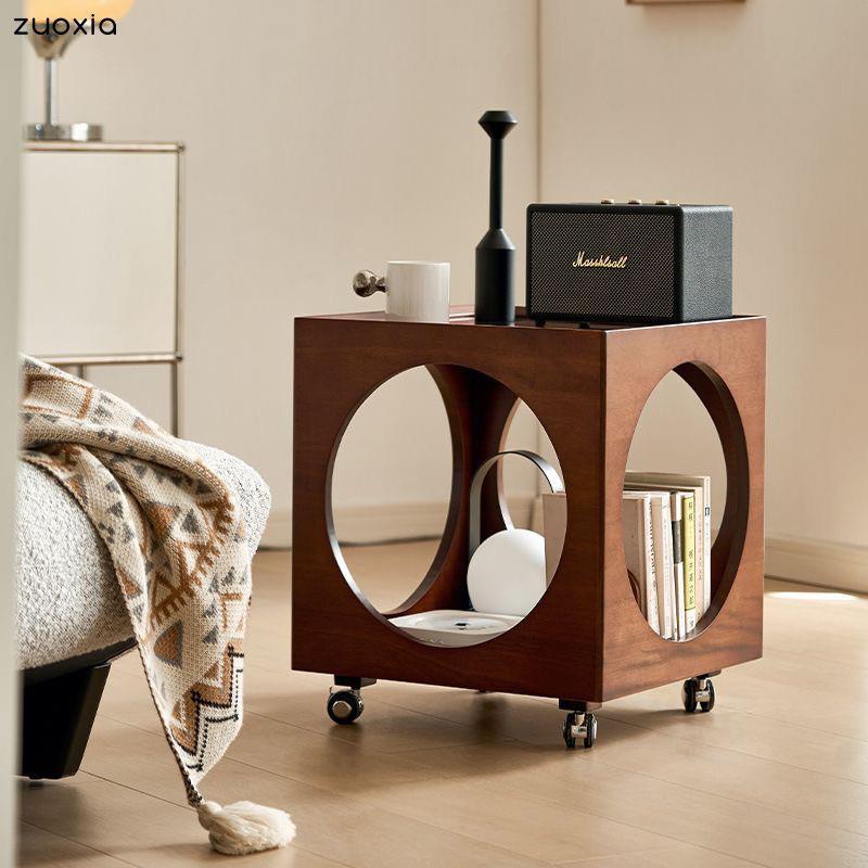 dnd半山理中古风沙发边几家用客厅可移动茶几网红简约迷你边角几 - 图1