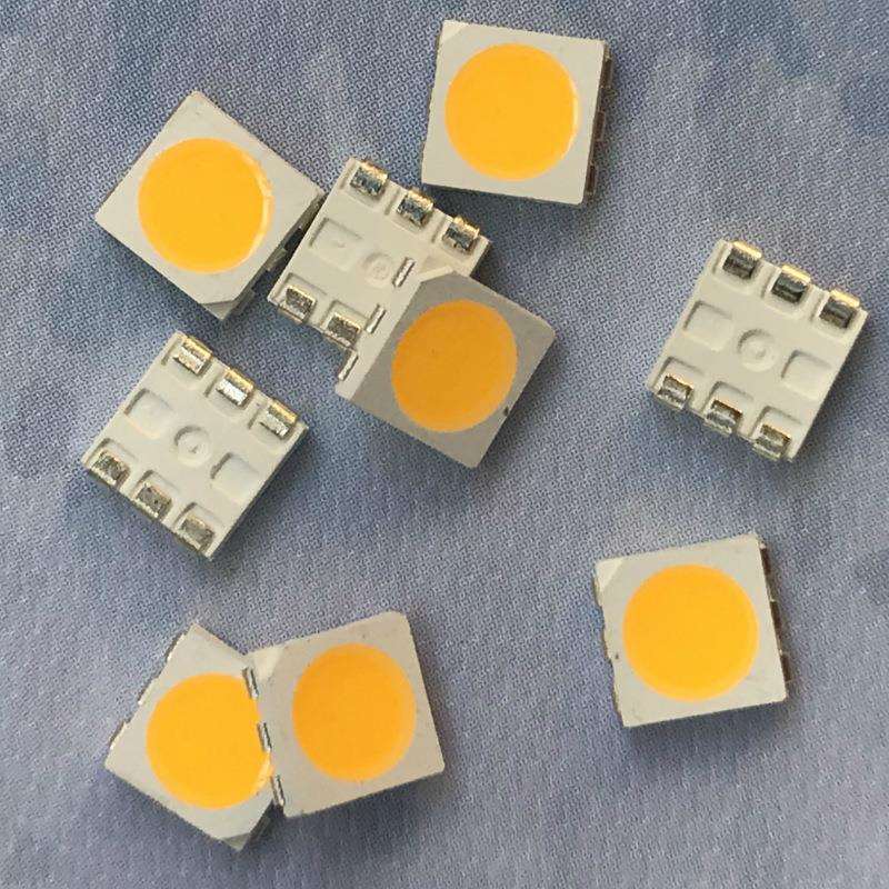 CRI显指RA70/80/90/95/97/98高亮5050白光正冷暖白光LED灯珠0.2w - 图2