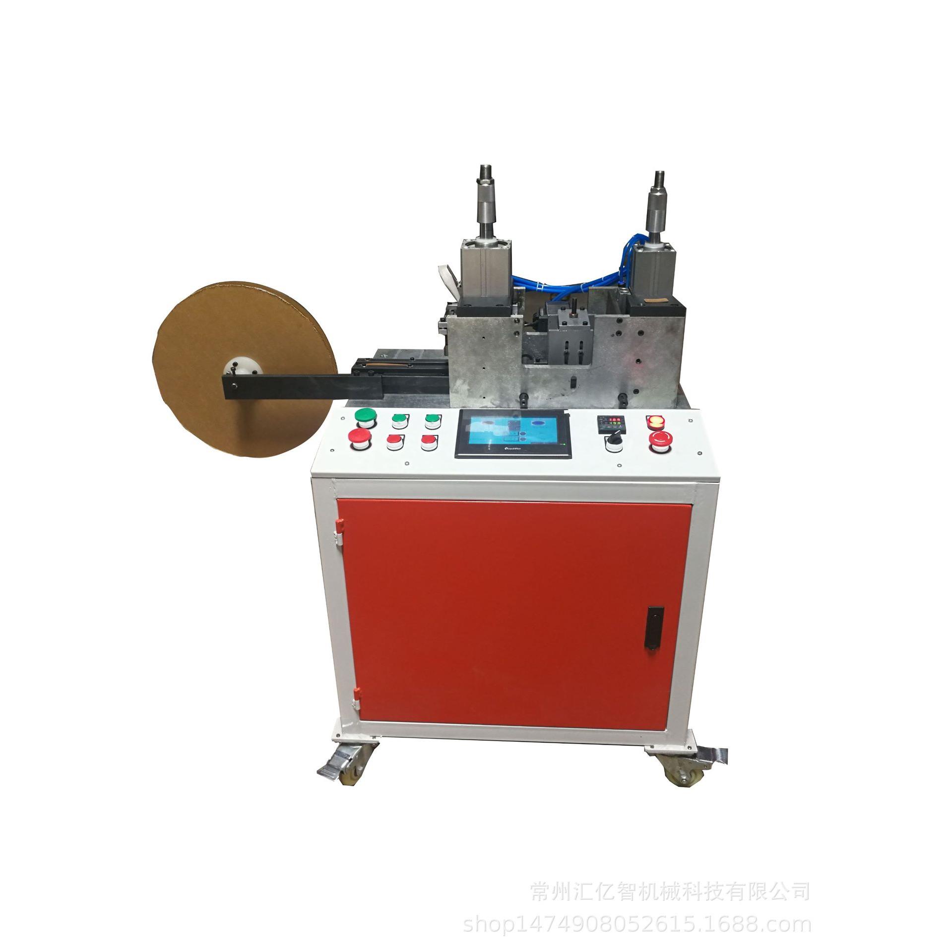 厂家供应全自动商标裁断机凹凸标机自动皮革鞋标商标压字压纹设备 - 图3