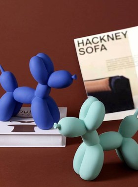 气球狗摆件 家居装饰品儿童卧室公主女生房间布置桌上摆设少女心