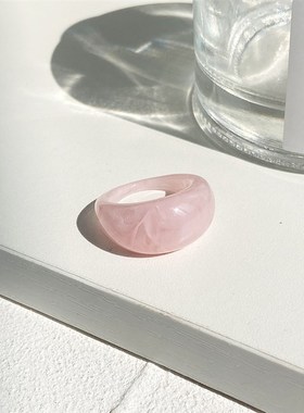 ring rings women 饰品树脂戒指7号 ornaments fashion jewelry