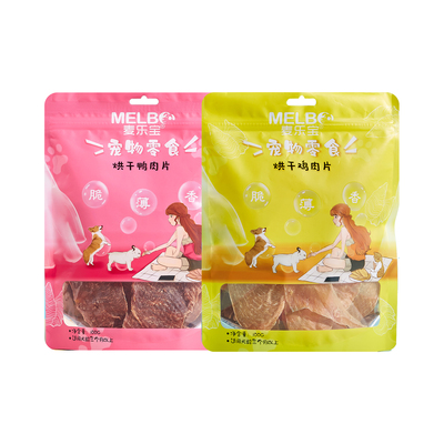 麦乐宝狗狗零食鸡鸭胸肉干条宠物磨牙棒小幼型犬泰迪训练奖励老犬
