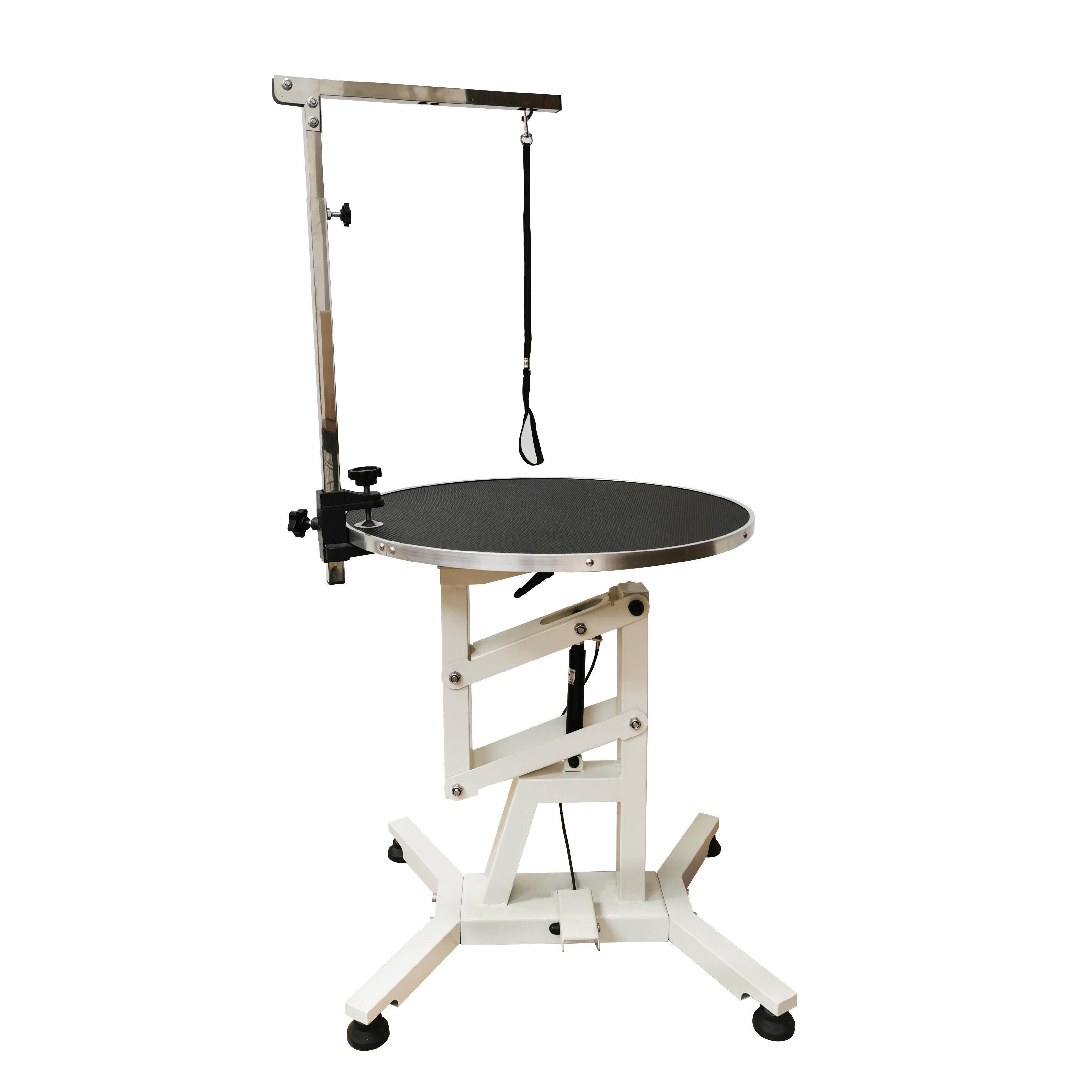 宠物美容桌泰迪猫狗美容造型气动液压升降旋转圆桌液压美容台方桌,淘宝优惠券,粉丝福利购,淘宝优惠卷