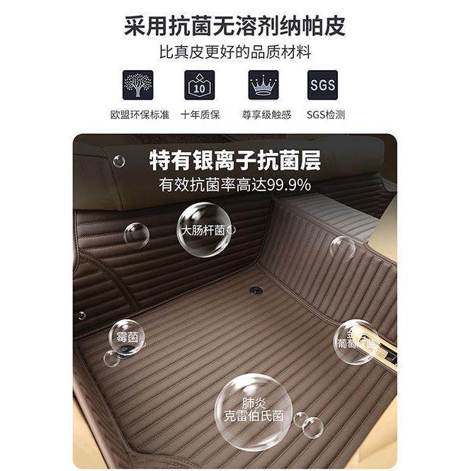 全包围汽车脚垫专用定制24新款地毯纳帕皮丝圈脚垫冰莓粉内饰改装,淘宝优惠券,粉丝福利购,淘宝优惠卷