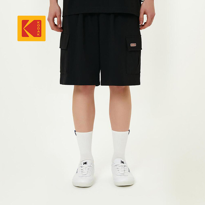 KODAK柯达2025春夏男女通用回溯经典正面logo点缀短裤,淘宝优惠券,粉丝福利购,淘宝优惠卷