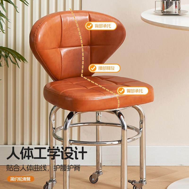 移动椅子静音万向轮凳椅代步旋转椅滑轮凳带轮凳修脚美甲凳换鞋凳,淘宝优惠券,粉丝福利购,淘宝优惠卷