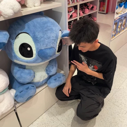巨型史迪仔玩偶毛绒玩具可爱史迪奇大号公仔抱枕娃娃生日礼物女生 - 图3