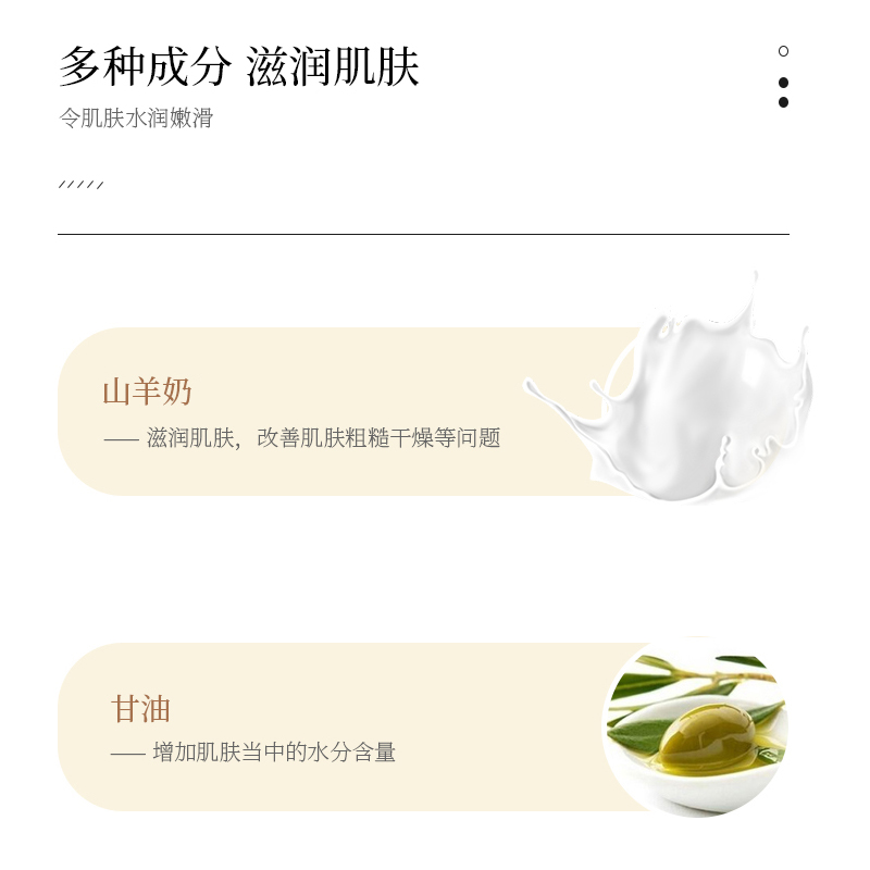 山羊奶身体乳补水滋润保湿持久留香秋冬清爽不油腻男女润肤乳液2