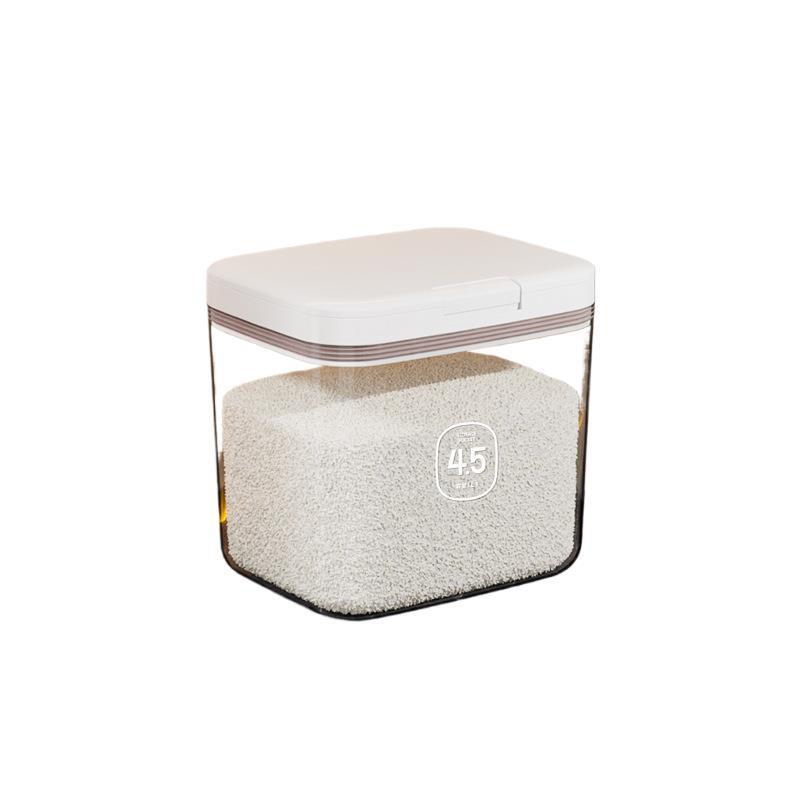 2025新款米桶家用防虫防潮密封面粉储存罐装大米收纳盒储米箱10斤 - 图3