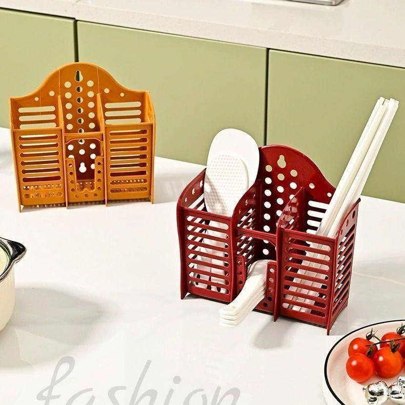 筷子收纳盒家用高档新款厨房收纳台面勺子餐具筒沥水置物架筷笼子,淘宝优惠券,粉丝福利购,淘宝优惠卷