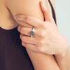 OLIOEACLO sterling silver cooperation series ring