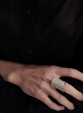 OLIOEACLO油醋汁纯银皮肤戒指