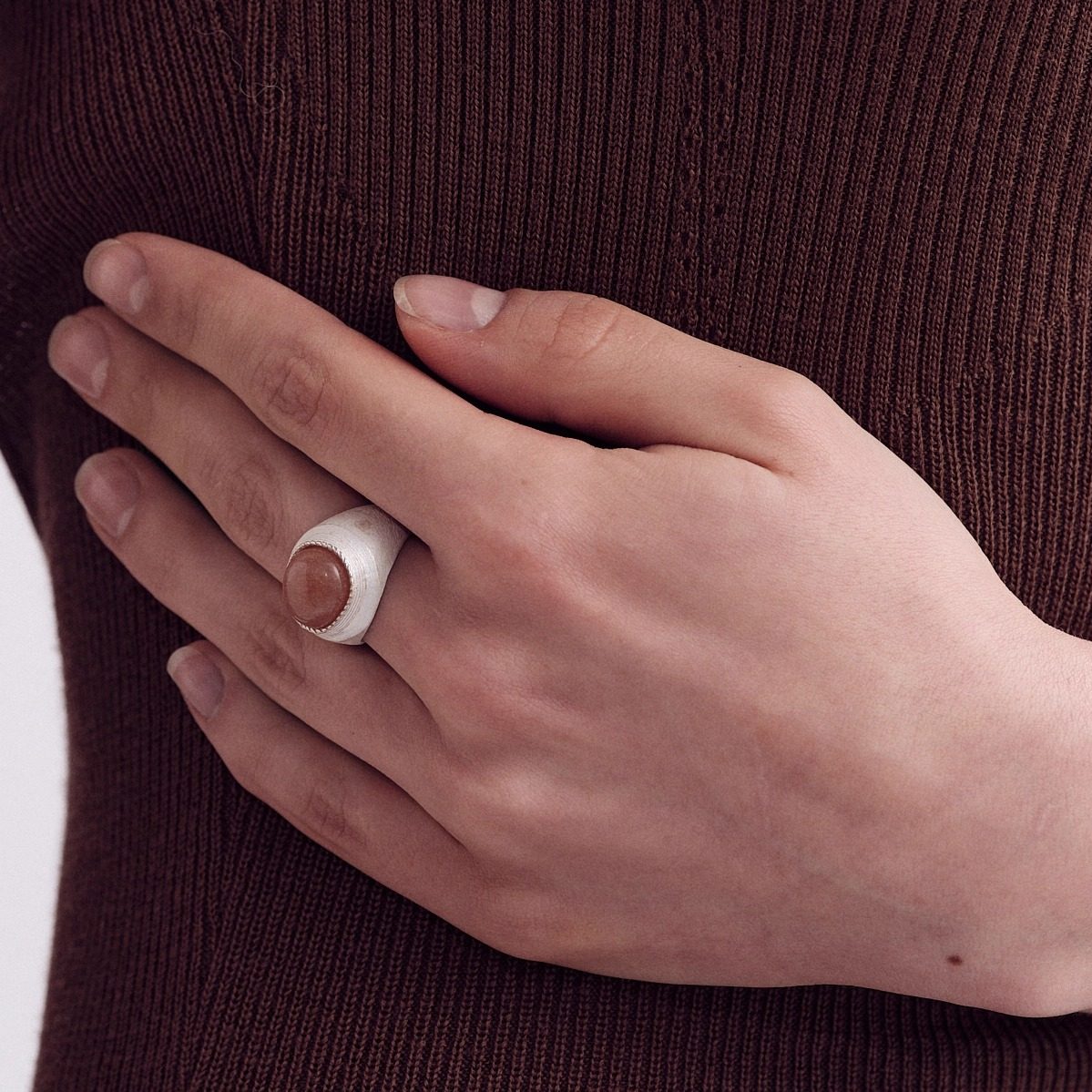 OLIO E ACETO油醋汁 七夕系列·纯银橙月光花圃戒指,淘宝优惠券,粉丝福利购,淘宝优惠卷