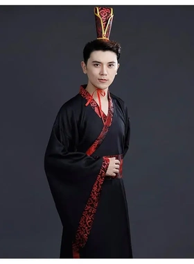 古装中式婚礼红黑富贵花汉服头饰