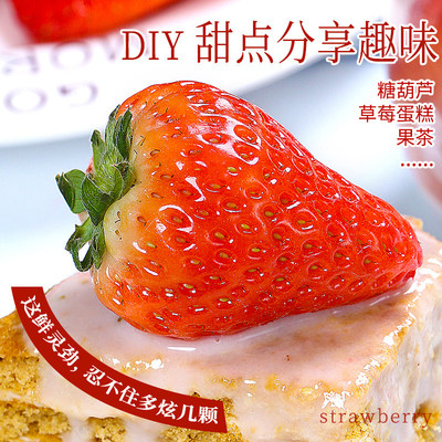 丹东草莓牛奶新鲜辽宁官方旗舰店