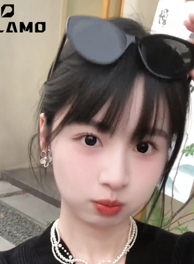 帕拉莫猫眼高级感墨镜女款2025新款旅行防晒防紫外线时尚太阳眼镜