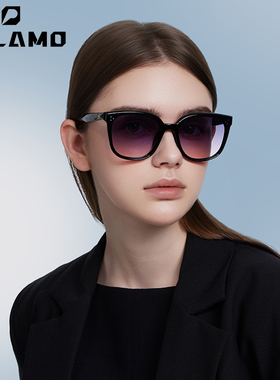 帕拉莫墨镜女款2025新款高级感防紫外线大脸显瘦百搭显脸小太阳镜