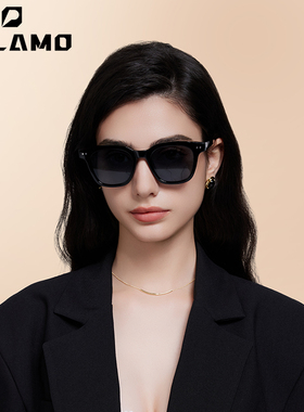 帕拉莫墨镜女款2025新款方圆脸方框高级感户外防紫外线防晒太阳镜