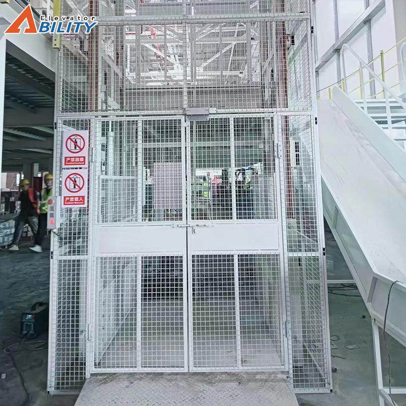导轨式液压升降平台液压升降平台货梯提升机电动液压升降平台,淘宝优惠券,粉丝福利购,淘宝优惠卷