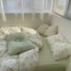 Li Meng Chunshui Jiancha Pure Cotton Small Floral Four-Piece Set of Cotton Bed Sheets Bedding