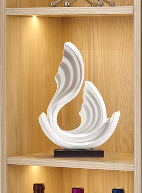 酒柜装饰品轻奢高档客厅家居饰品电视柜高级感办公室摆件高端大气