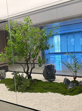 好货大型仿真树马醉木假树室内绿植干景装饰植物景观店铺造景落地