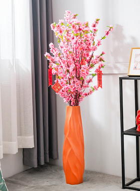 北欧客厅花瓶大型落地摆件电视柜旁边玄关家居装饰品喜庆乔迁礼物