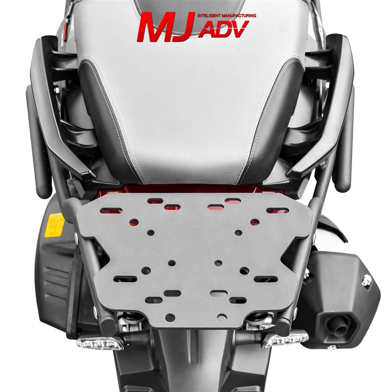 适用于钱江QJ鸿150ADV改装尾架高碳钢尾箱架后货架储物箱支架扶手 - 图1