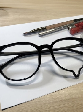 流泪眼镜框可爱日系哭哭眼镜