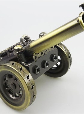 金属大炮榴弹炮迫击炮加农炮模型创意礼品礼物工艺品办公桌面摆件