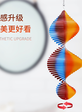 周年庆装饰店铺活动氛围场景布置吊顶3D挂件立体旋转风铃橱窗挂饰