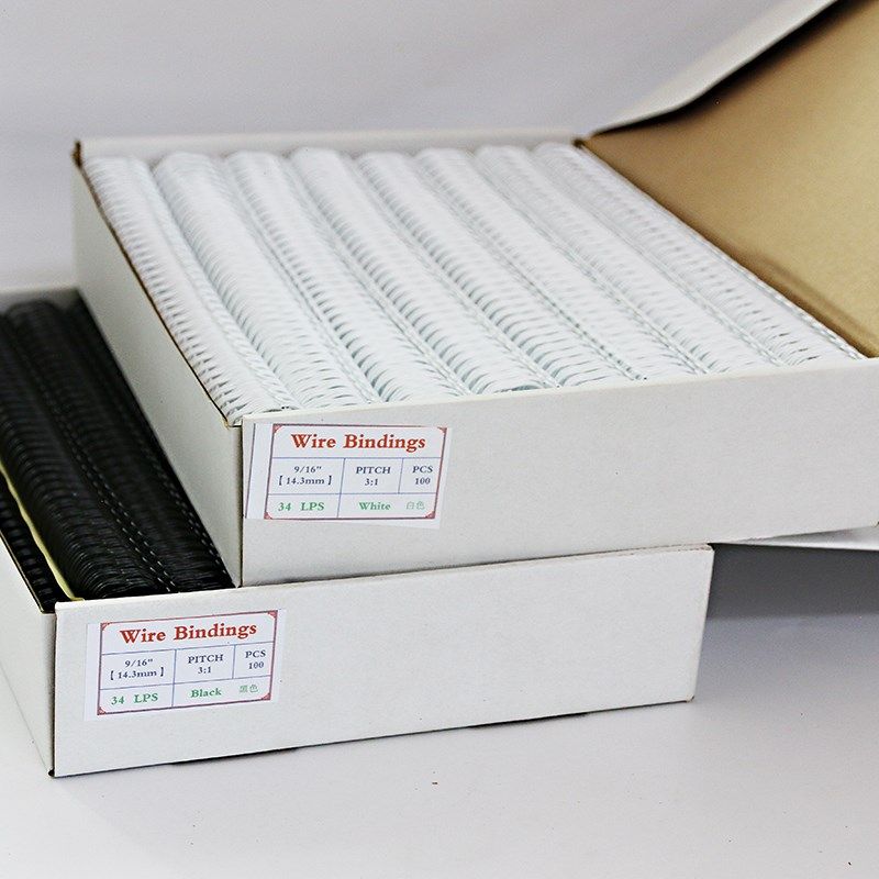 金属活页圈环扣34孔A4长边铁环装订B5装订铁圈台历挂历圈长短可剪 - 图3