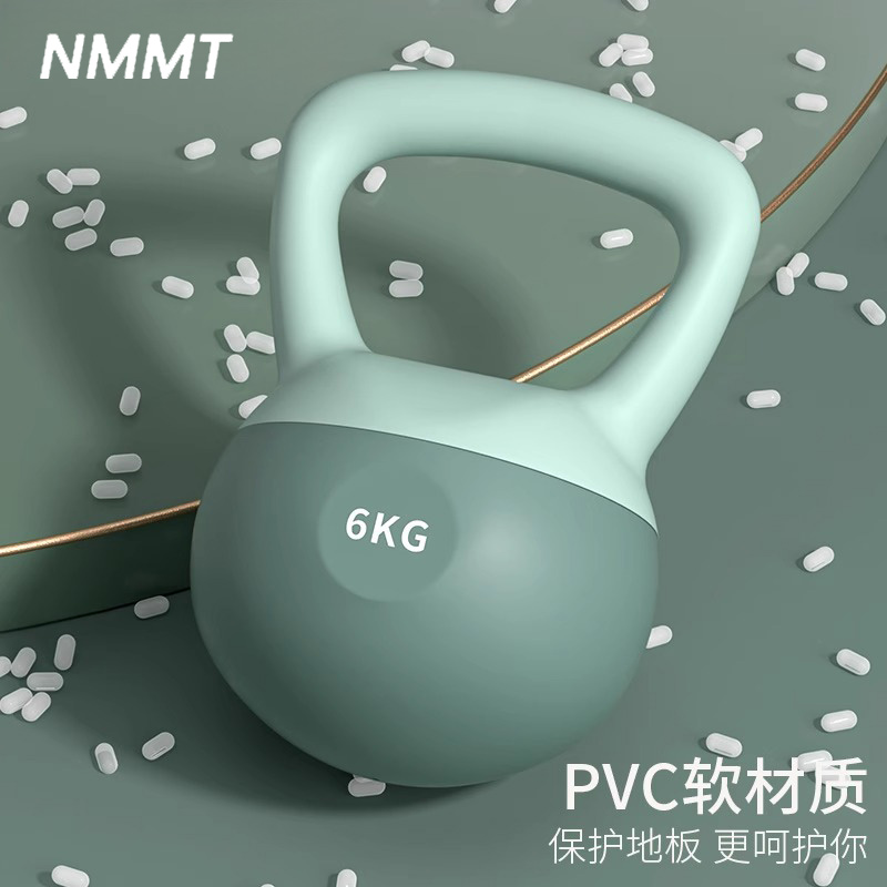 软壶铃哑铃女士健身家用器材提壶哑铃深蹲练翘臀手臂力量训练器材