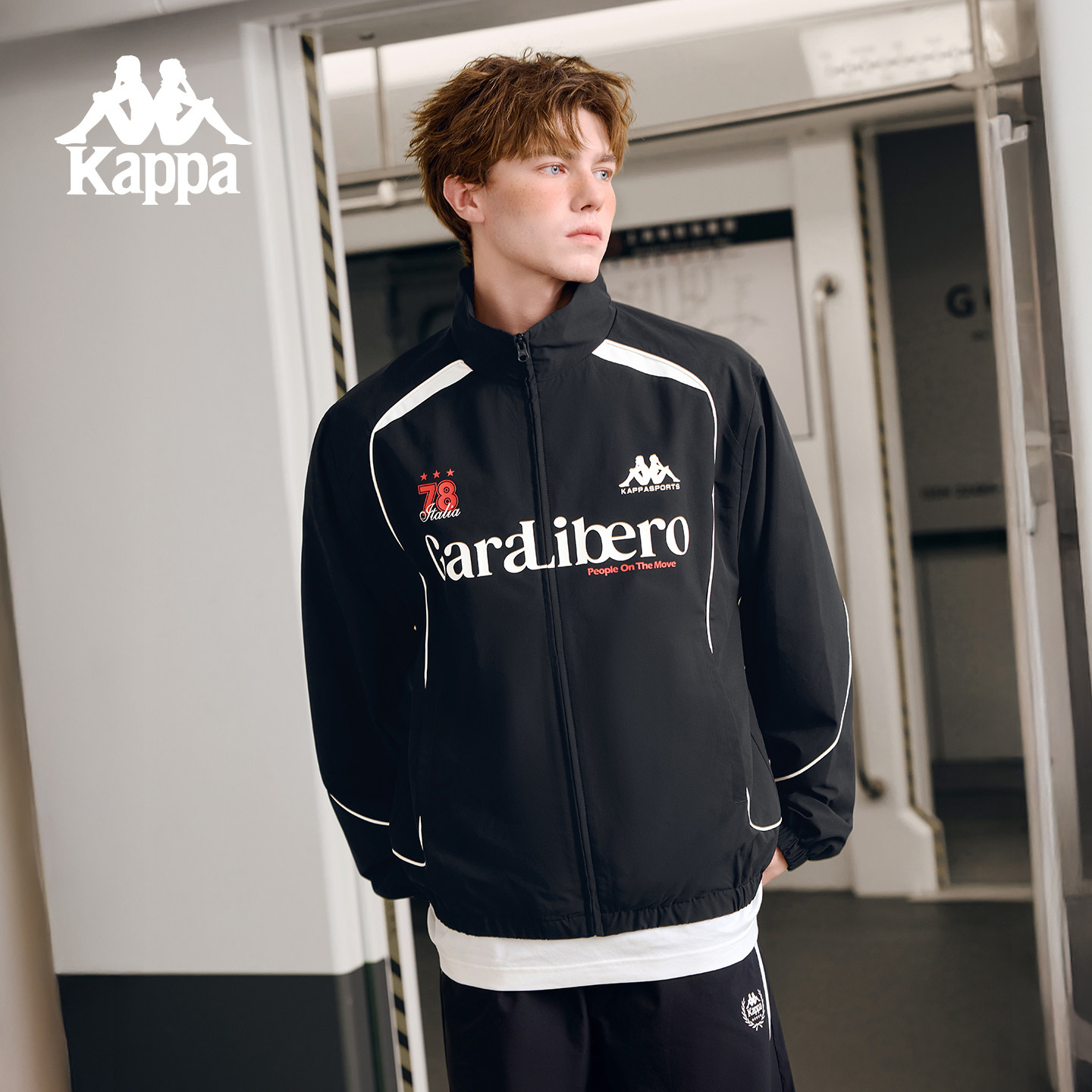 Kappa卡帕背靠背防泼水外套男2025新款秋季运动夹克休闲上衣女款,淘宝优惠券,粉丝福利购,淘宝优惠卷