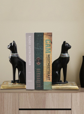 北欧创意书房书档个性书靠家居装饰办公桌面书立架书挡板夹书器摆