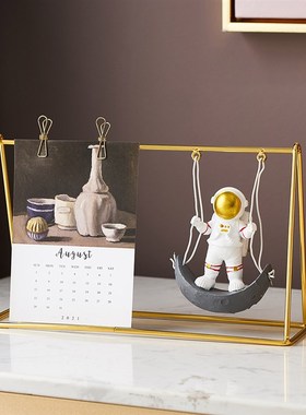 Space Man Figurines Home Decor For Living Room Astronaut Sta