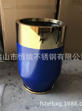 好货不锈钢落地组合银色花盆 户外绿植花卉大花鉢