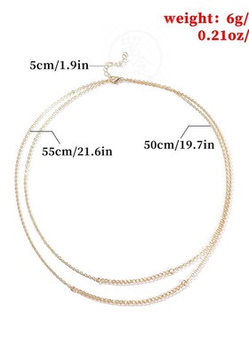 。Fashionable and modern temperament simple double-layer cha