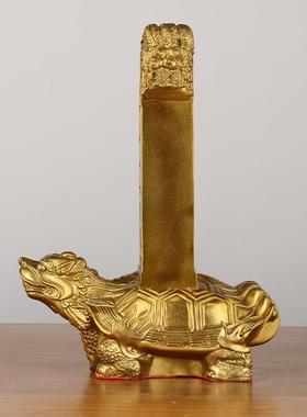 直销新款铜石敢当龙龟石敢当摆件家居办公桌铜器工艺品