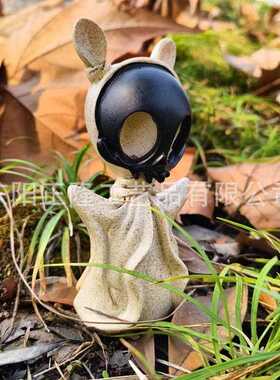 直销新款跨境园林凯西骷髅小人适用家居办公庭院摆件花园装饰树脂