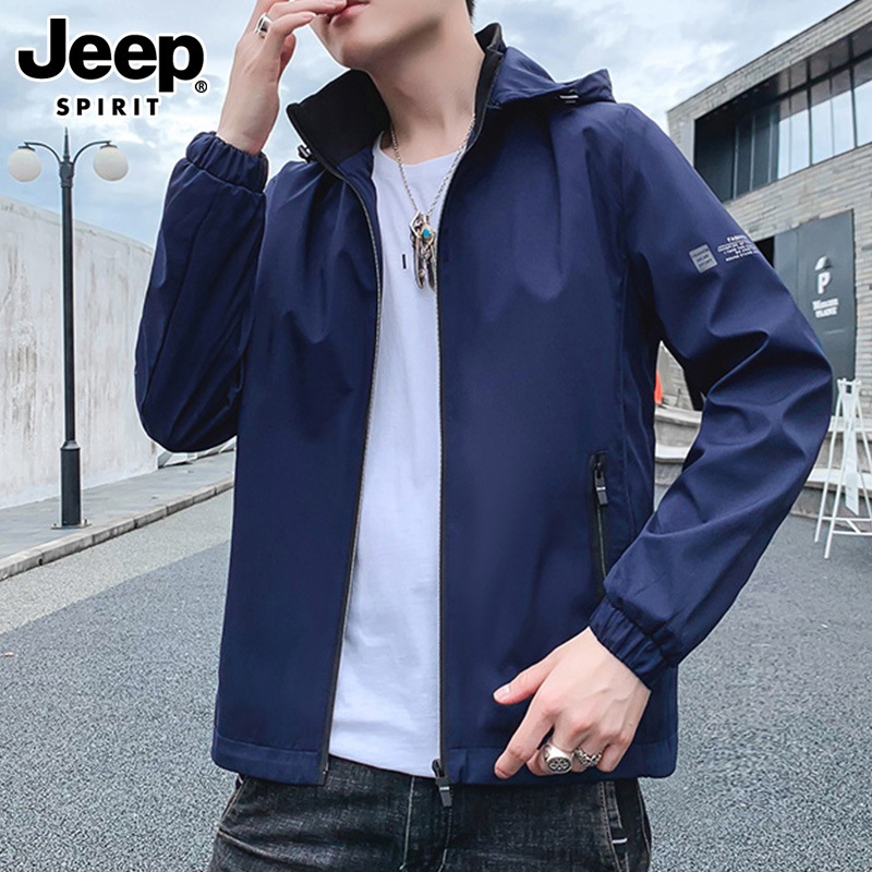 【19】JEEP SPIRIT秋冬户外夹克女防风防水外套