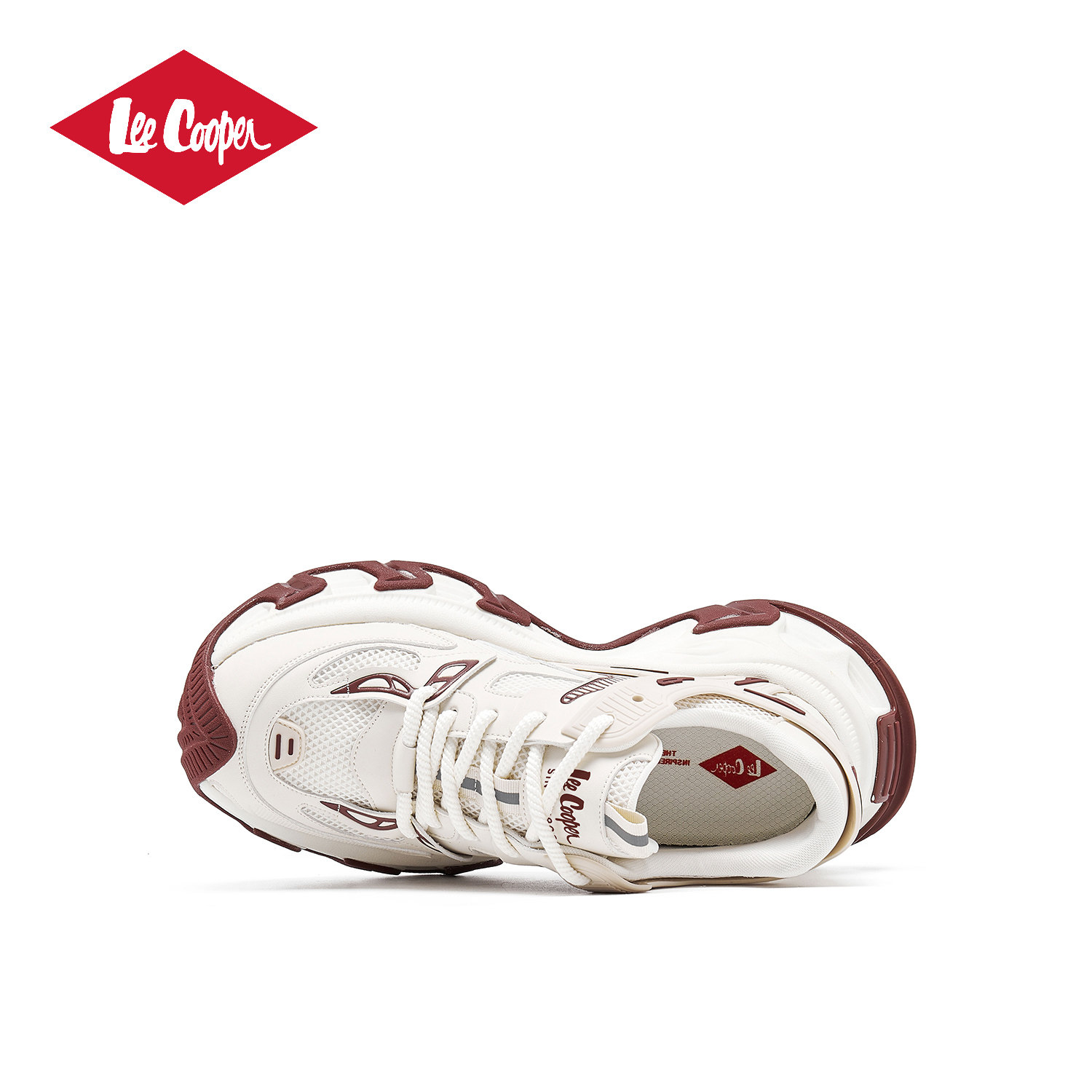 Lee Cooper复古老爹鞋2025新款秋季巴黎男女潮牌增高高级感厚底鞋,淘宝优惠券,粉丝福利购,淘宝优惠卷