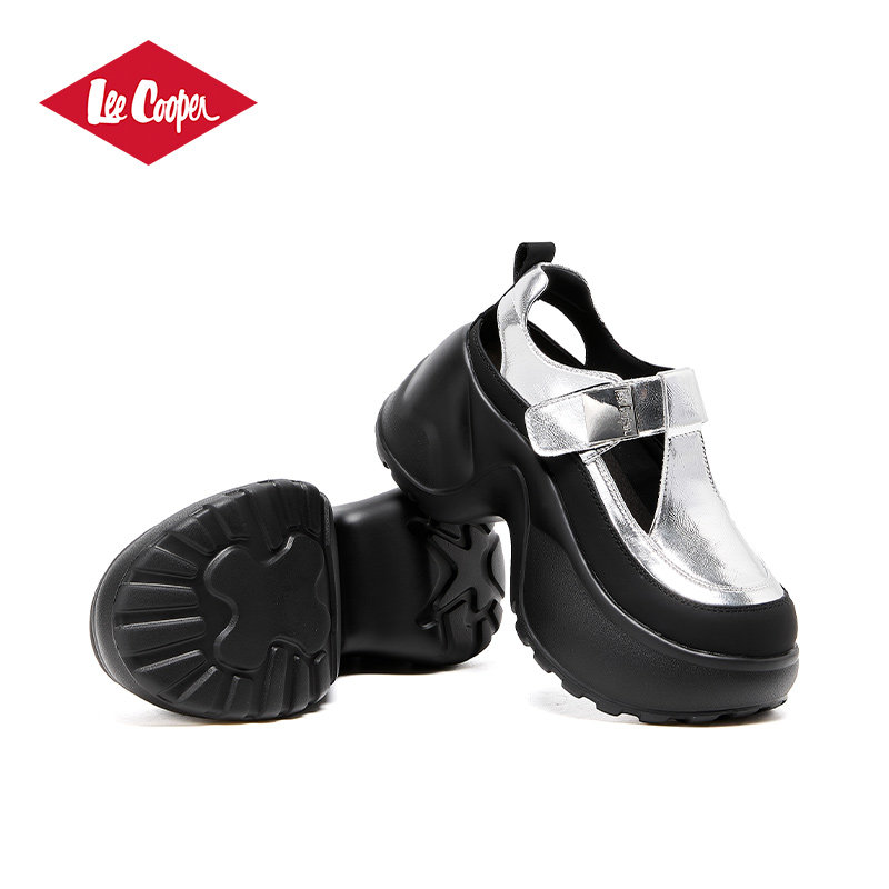 Lee Cooper时尚凉鞋女2025新款夏季厚底增高休闲鞋百搭搭扣沙滩鞋,淘宝优惠券,粉丝福利购,淘宝优惠卷